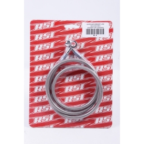 RSI Extended Length Steel Braided Brake Line