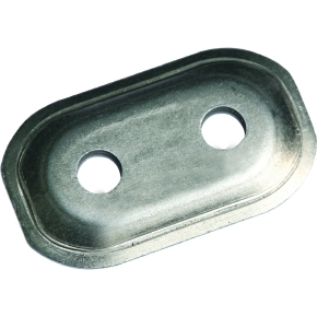 Kimpex Double Aluminum Backer - 2 Hole